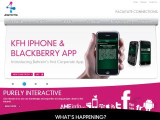 4SPOTS Website image
