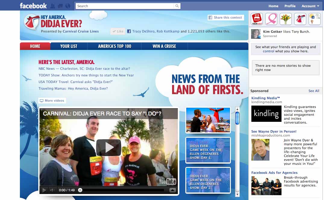 Didja Ever Facebook app image