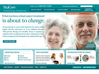ProCure.com Website image