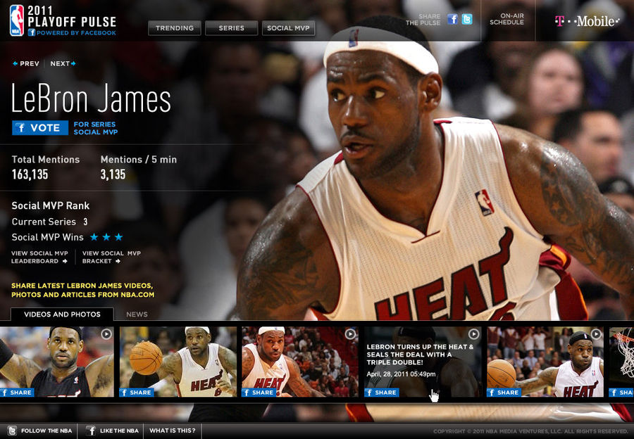 NBA Playoff Pulse image