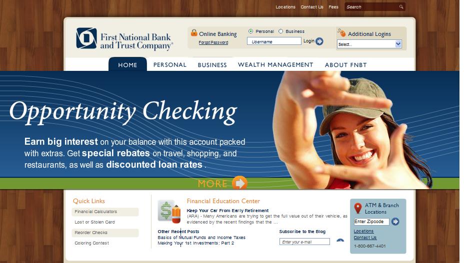 First National Bank and Trust image