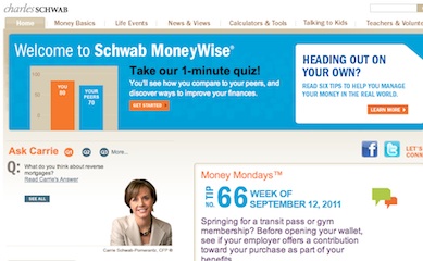 Schwab MoneyWise image