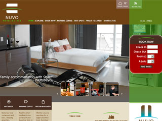 Nuvo Hotel Suites Website image