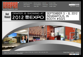 Draper Company Website image