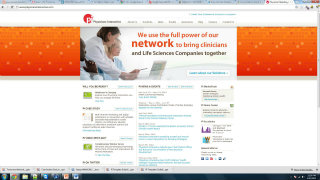 Physicians Interactive Corporate Website  image