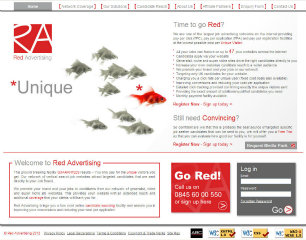Red Advertising image