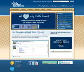 Pella Regional Health Center Website image