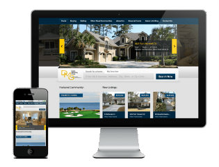 Dunes Real Estate Website image