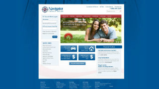 Navigator Credit Union Website image