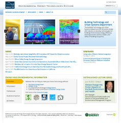 Environmental Energy Technologies Division, Lawrence Berkeley National Labs image