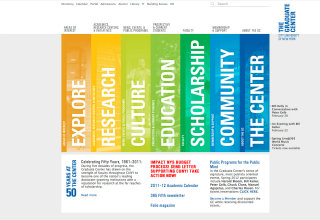 CUNY Graduate Center website image