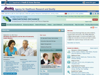 Health Care Innovations Exchange image