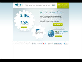 ableBanking: You Save. We Give image