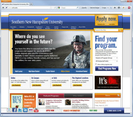 SNHU Website Redesign image