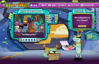 New Cyberchase Website image