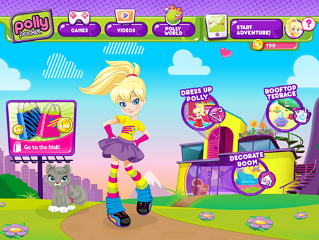 Polly Pocket Site Redesign image