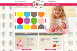 Little Mommy Website image