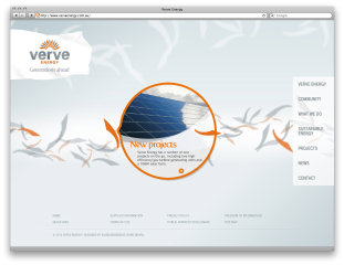 Verve Energy Website image