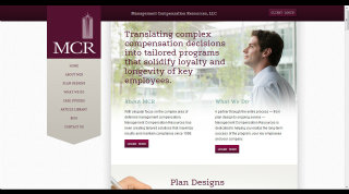 Management Compensation Resources Website Redesign image