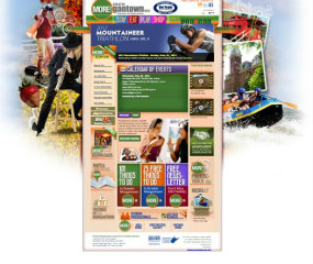 The Greater Morgantown CVB Web Site image