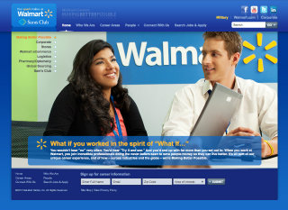 Walmart Career Site image