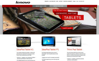The product launch to end all product launches: The Lenovo Tablet Demo image