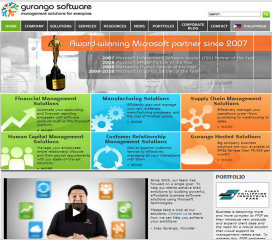 Gurango Software Corporation Website image