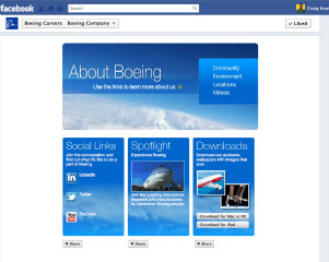 Boeing Careers Facebook  image
