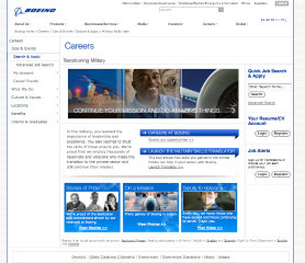 Boeing Careers Transitioning Military image