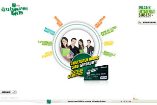 TEB University Banking Web Site  image