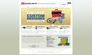 Akro-Mils Website Redesign image