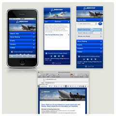 Boeing Careers Mobile Site image