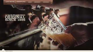 Anchor Brewing Website image