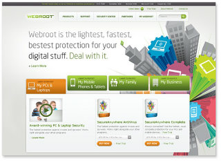 Webroot Website Redesign image