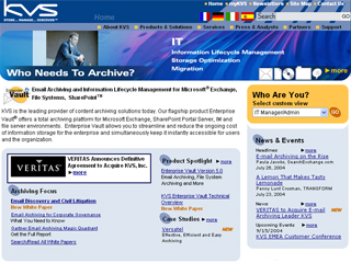 KVS Inc. Worldwide Website  image