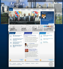 City of Atlanta, GA Website image