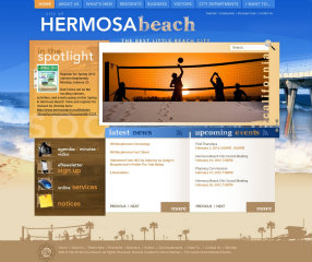 City of Hermosa Beach, CA Website image