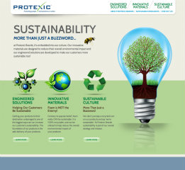 Sustainability Microsite image