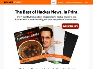 Hacker Monthly Magazine image