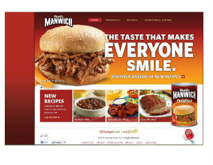 Manwich Site Design image