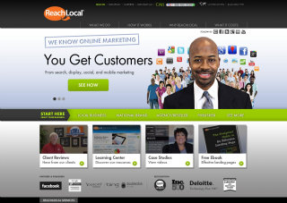 ReachLocal Corporate Website image