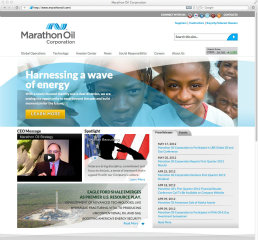 Marathon Oil Corporation Site image