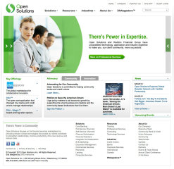 Open Solutions Website image