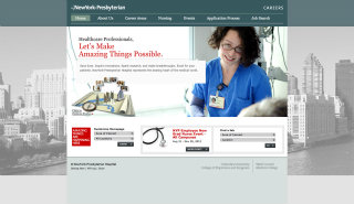NewYork-Presbyterian Careers Website image