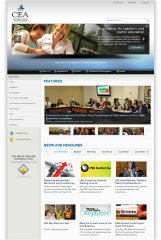 Connecticut Education Association Website image