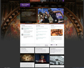 College Website image