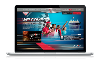 Bahrain F1 GP Website image