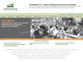 Carmen Group Website image