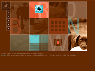 Brown Dog Creative Website image