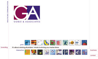 Goble & Associates Web site image